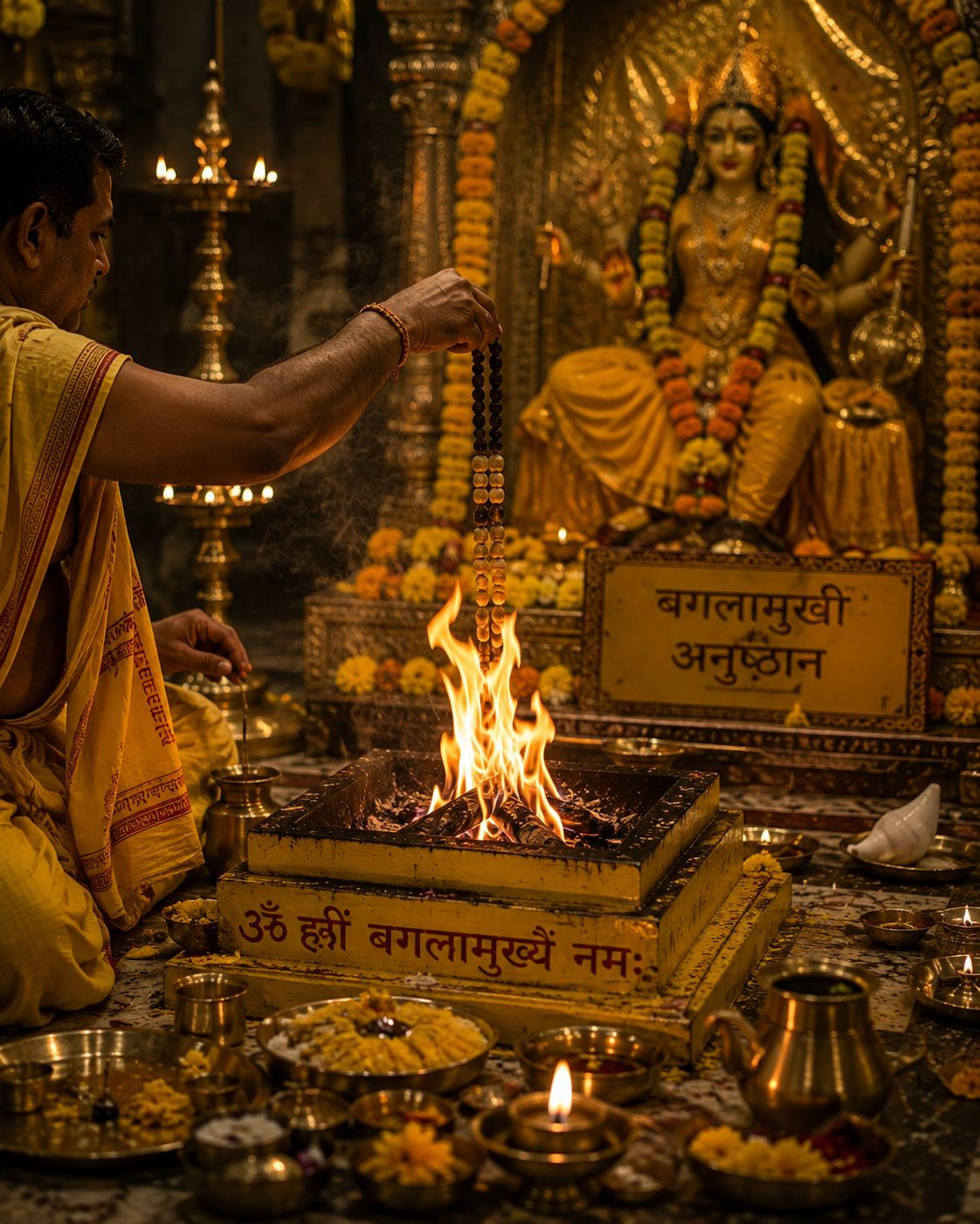 बगलामुखी अनुष्ठान
